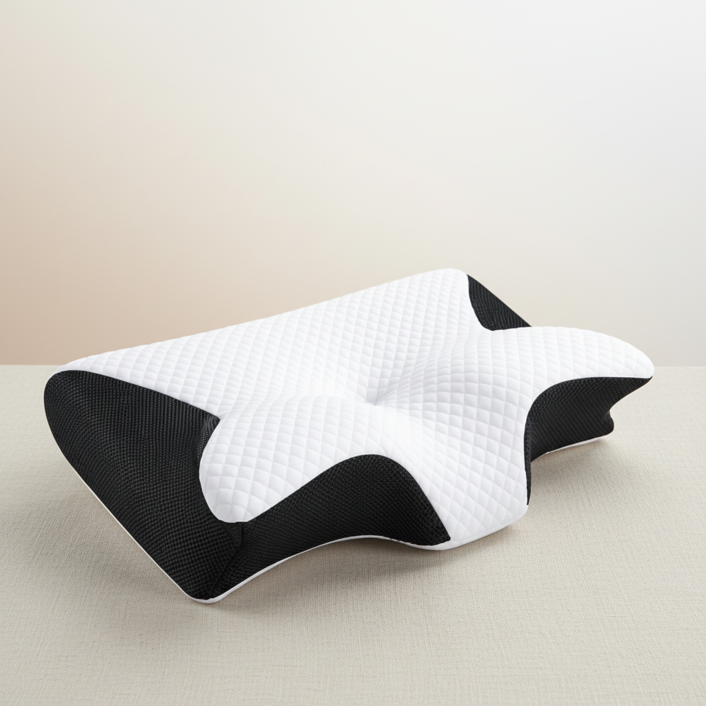 Oreiller Orthopédique 2 en 1 – Soutien Cervical